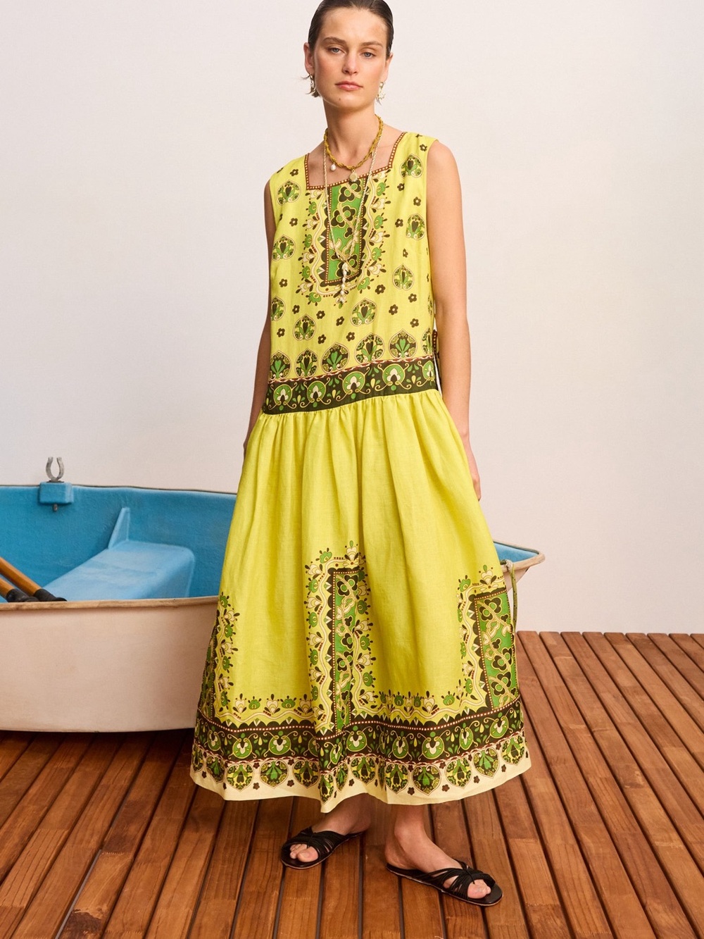 Alemais Bridgette Midi Dress, US2 4 6 8